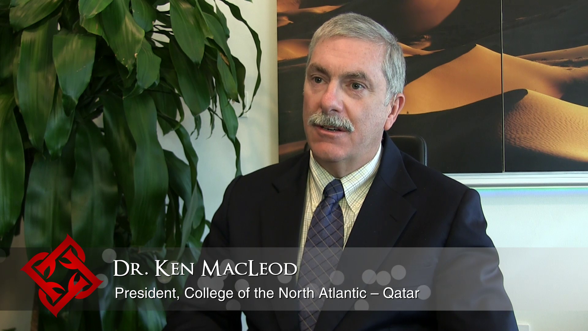 College of the North Atlantic Qatar (CNAQ) President Ken MacLeod on