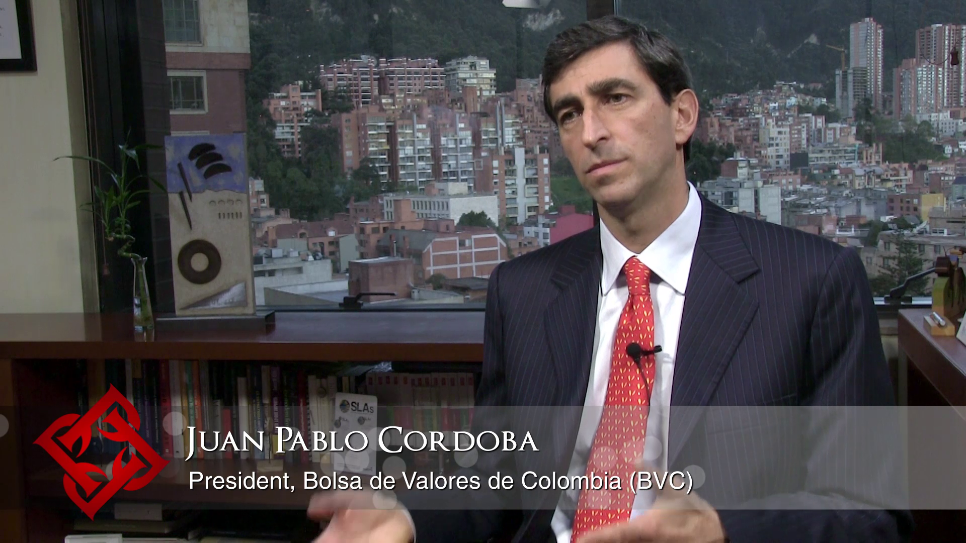 Bolsa de Valores de Colombia (BVC) President Juan Pablo Cordoba on developments in Colombia’s ...