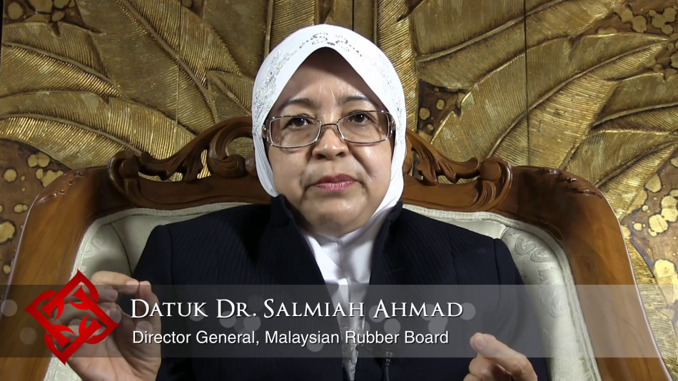 Malaysian Rubber Board Director General Salmiah Ahmad on ...